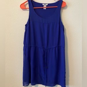 Bar III Royal blue dress